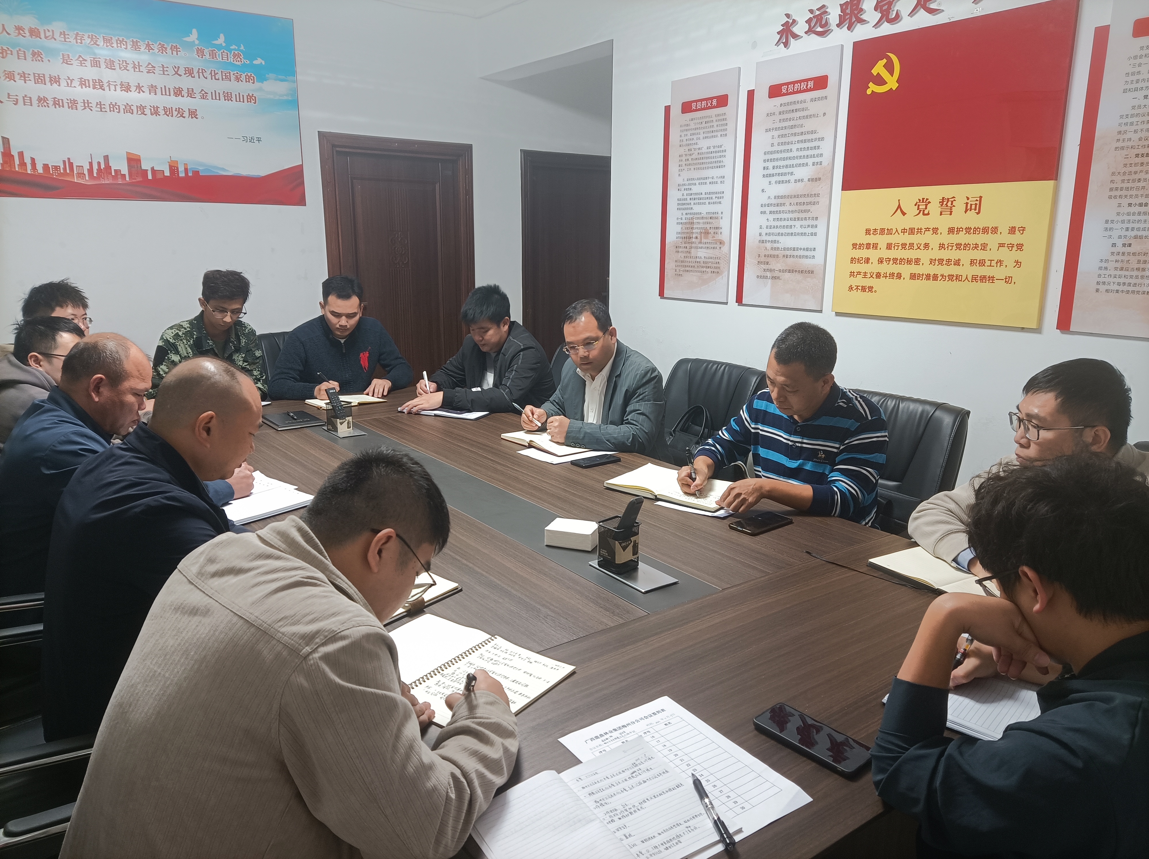 韦宏到广东各公司调研